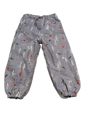 Jan + Jul 3T Fleece Lined Outdoor Rain Pants Boy Girl Warm Cozy Camping 4/$20 🛑